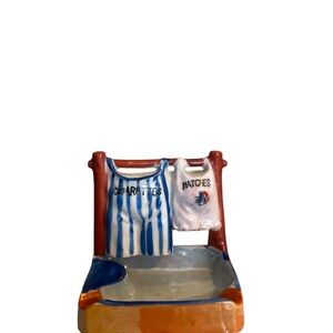 Vintage 1950s Ceramic Cigarette and Matches Holder Made in Japan